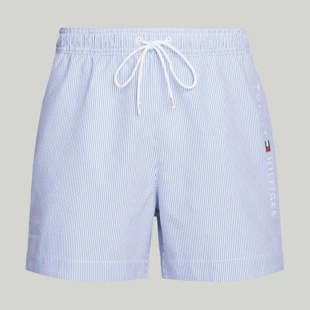 Tommy Hilfiger Men’s Original Ithaca blue white Swimsuit, size XXL, NWT